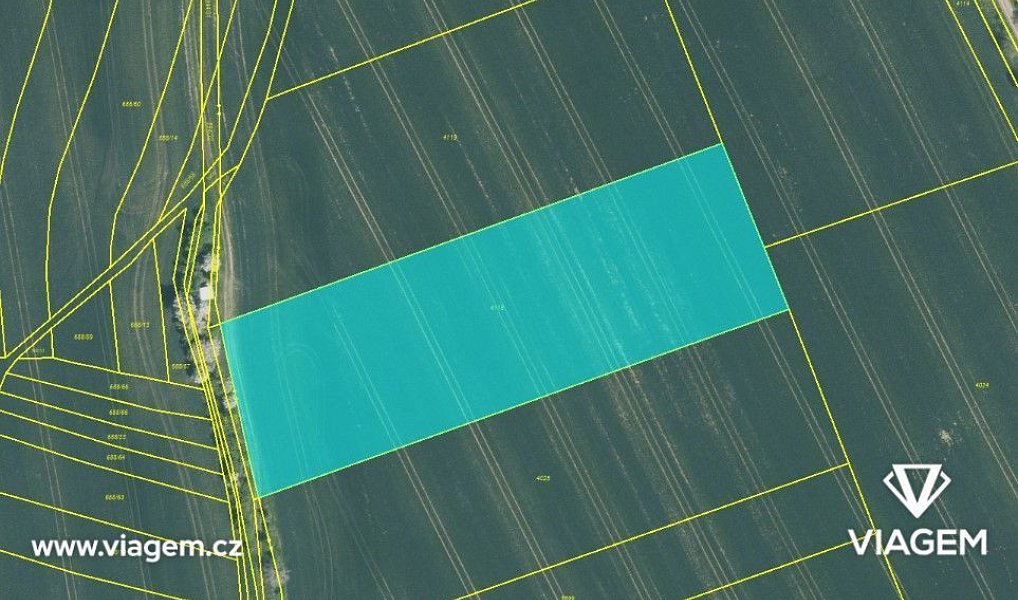 Prodej pole 1 819 m², Zborovice – náhled fotky 3