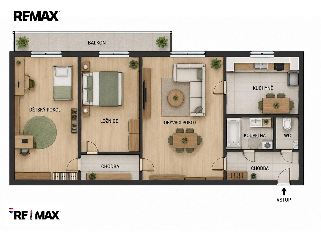 Prodej bytu 3+1 73 m² — photo 3