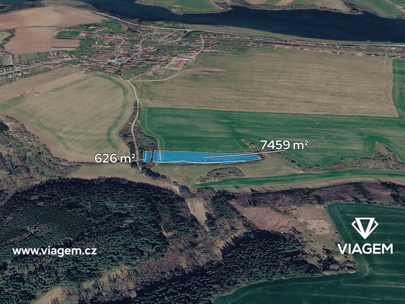 Prodej pole 673 m²