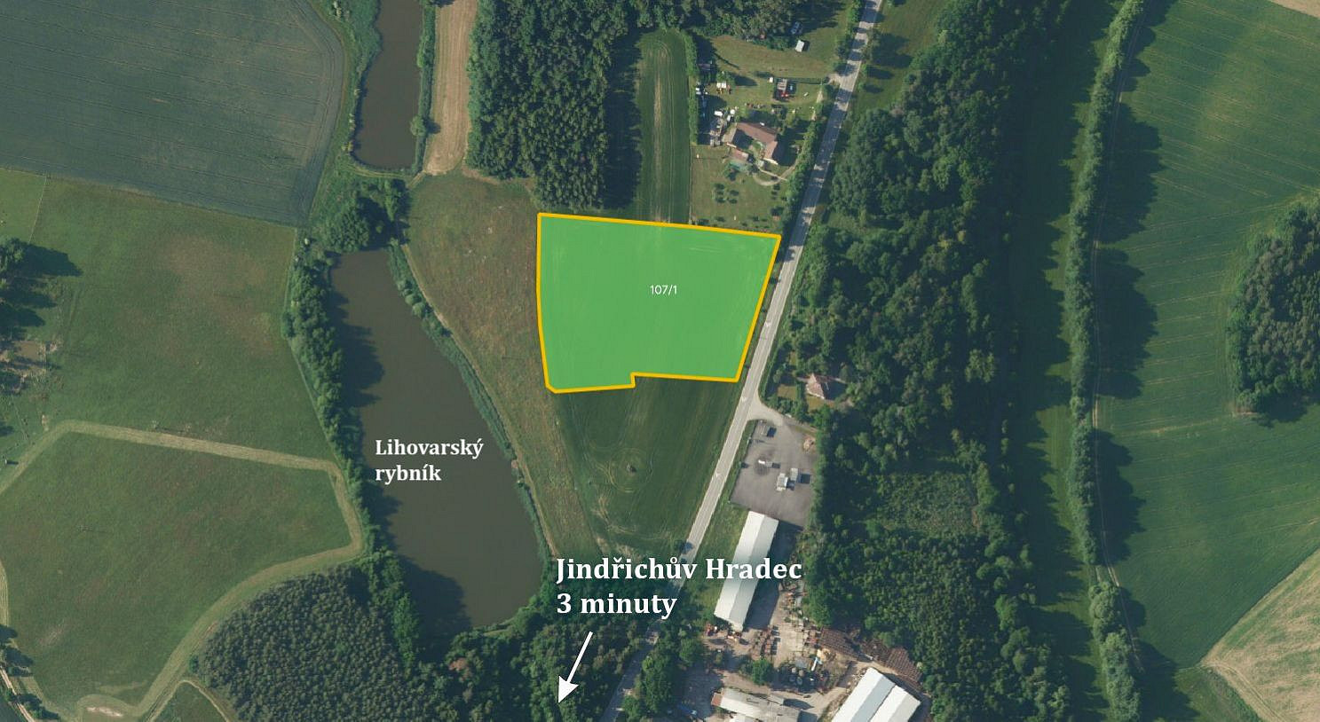 Prodej pole 6 762 m²