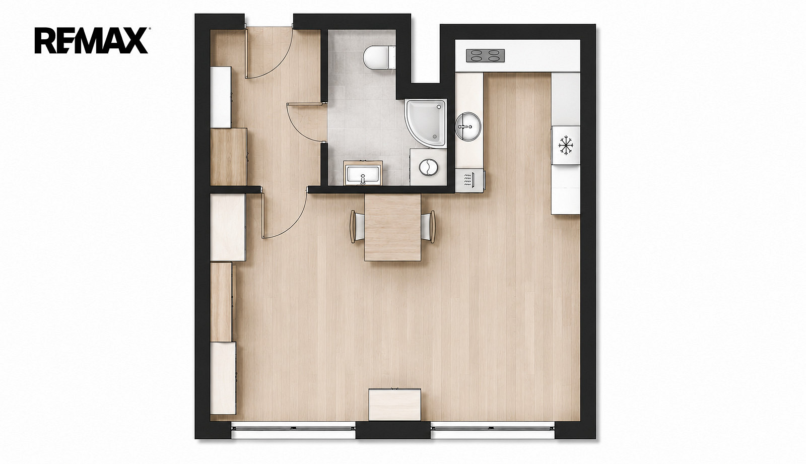 Pronájem bytu 1+kk 35 m² — photo 4