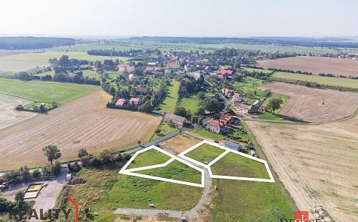 Prodej stavebního pozemku 944 m², Dolní Přím - Probluz, okres Hradec Králové