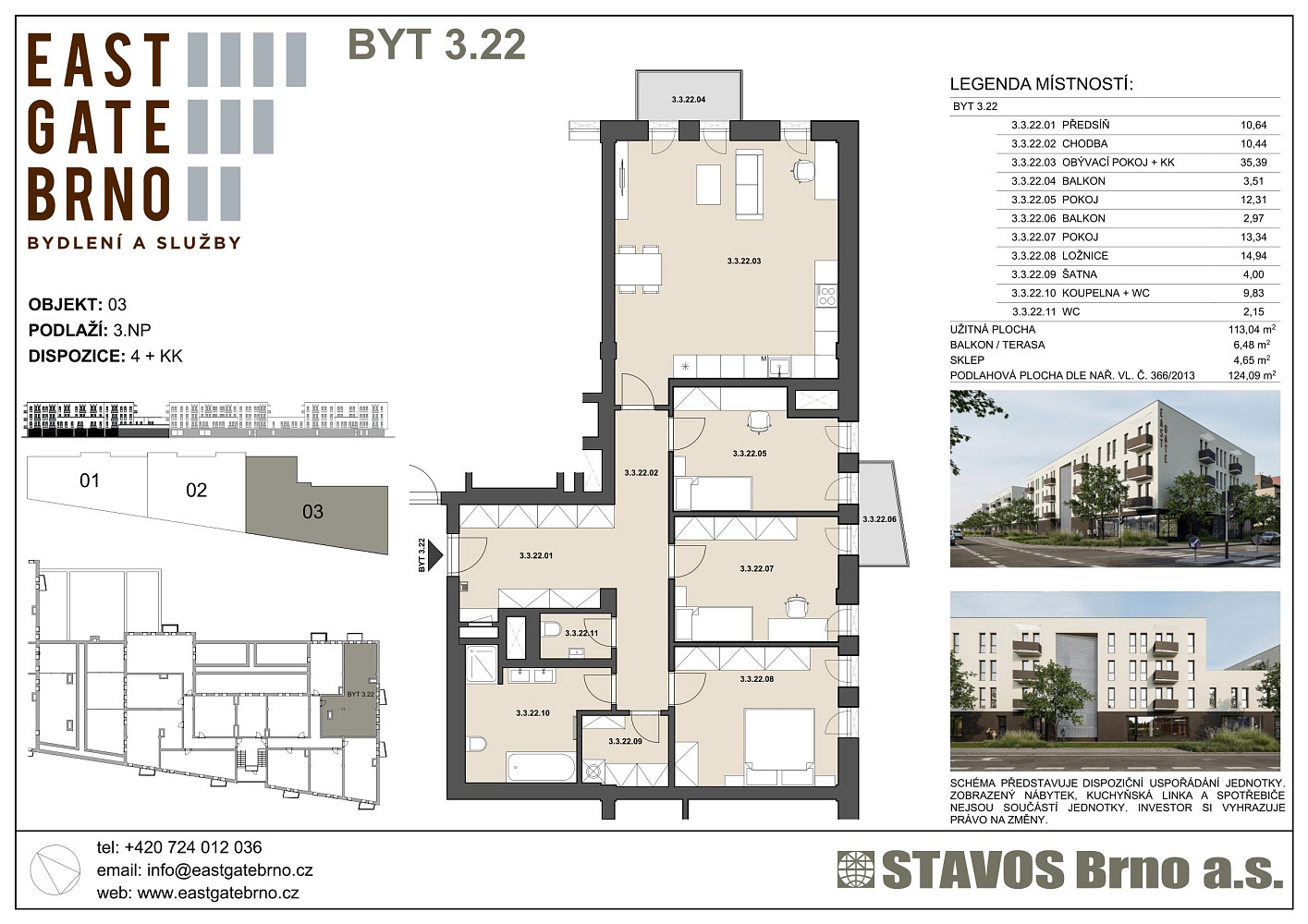 Prodej bytu 4+kk 113 m² – fotografie 2