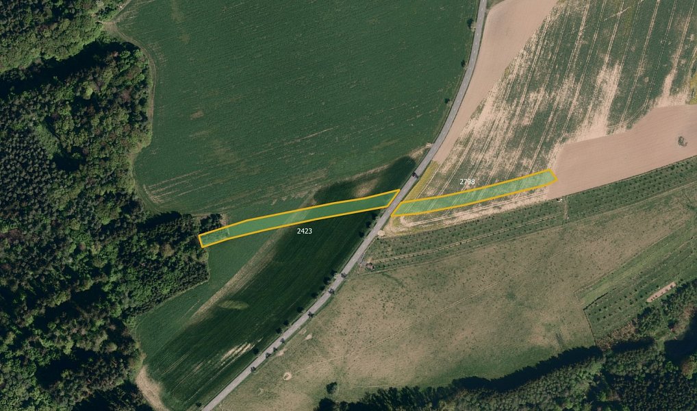 Prodej pole 19 604 m², Loučka – náhled fotky 2