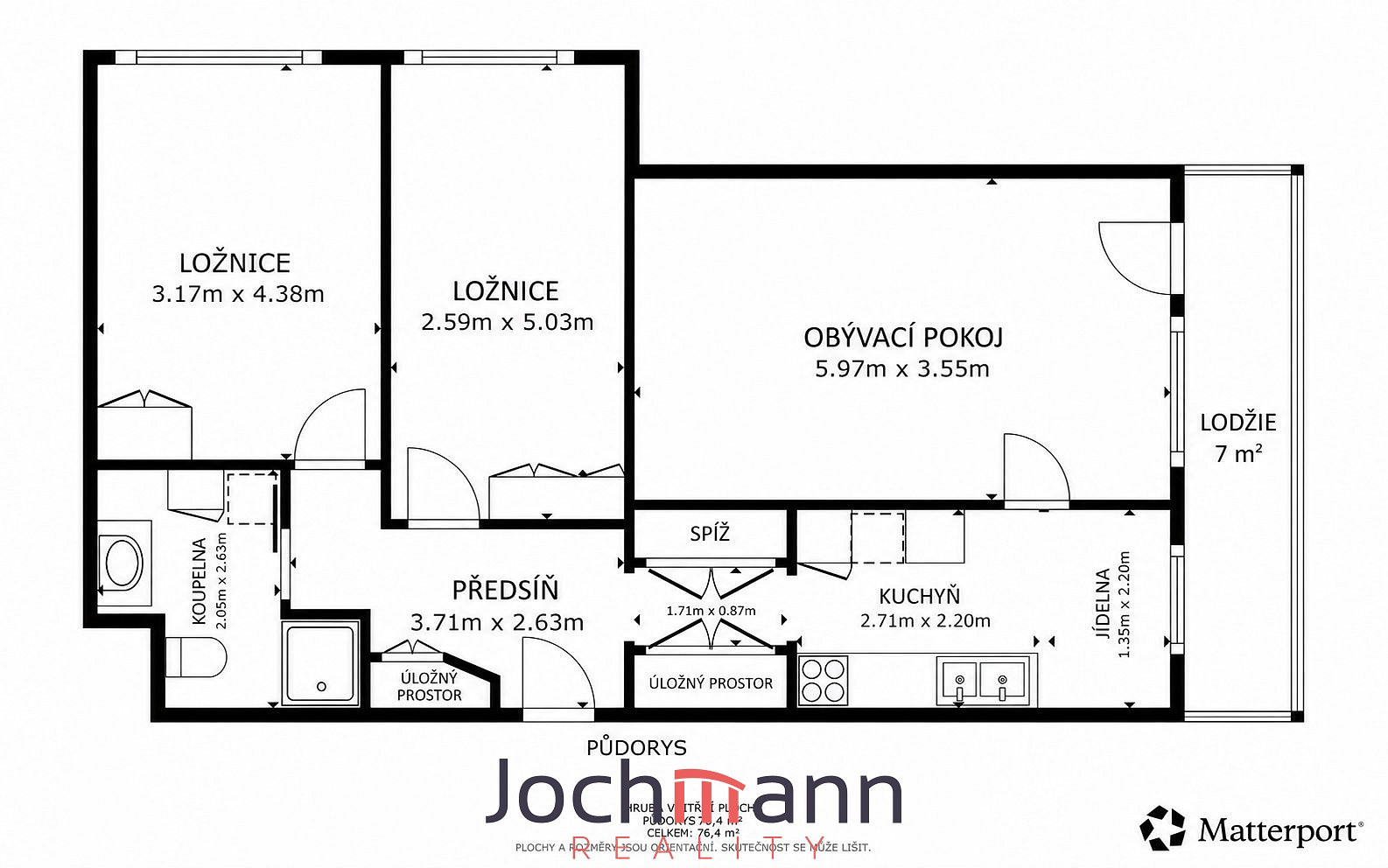 Prodej bytu 3+1 75 m² – fotografie 2