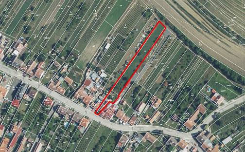Prodej stavebního pozemku 2 224 m², Perná, okres Břeclav
