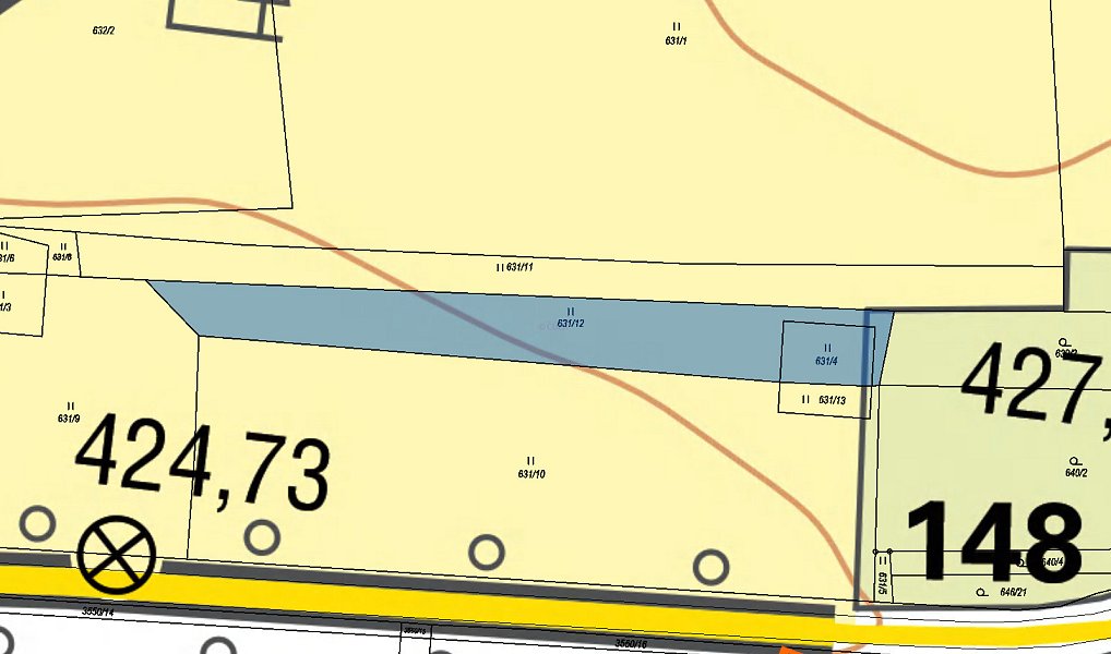 Prodej stavebního pozemku 1 132 m², Lomnice nad Lužnicí – náhled fotky 3