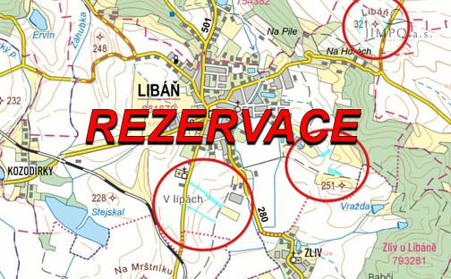 Prodej pole 31 124 m², Libáň, okres Jičín