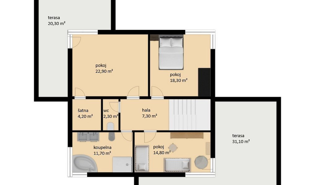 Prodej domu 229 m² s pozemkem 777 m², Chrustenice – náhled fotky 29