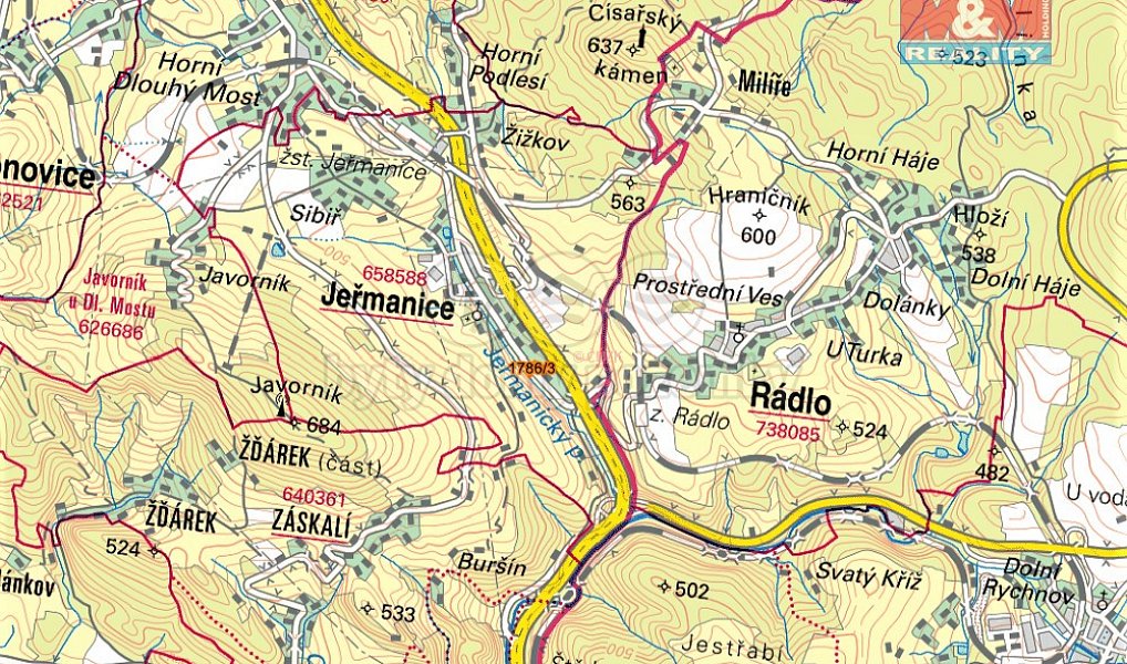 Prodej louky 2 922 m², Jeřmanice – náhled fotky 2
