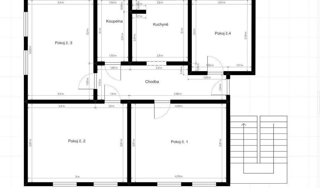 Prodej bytu 4+1 116 m², Krnov – náhled fotky 3
