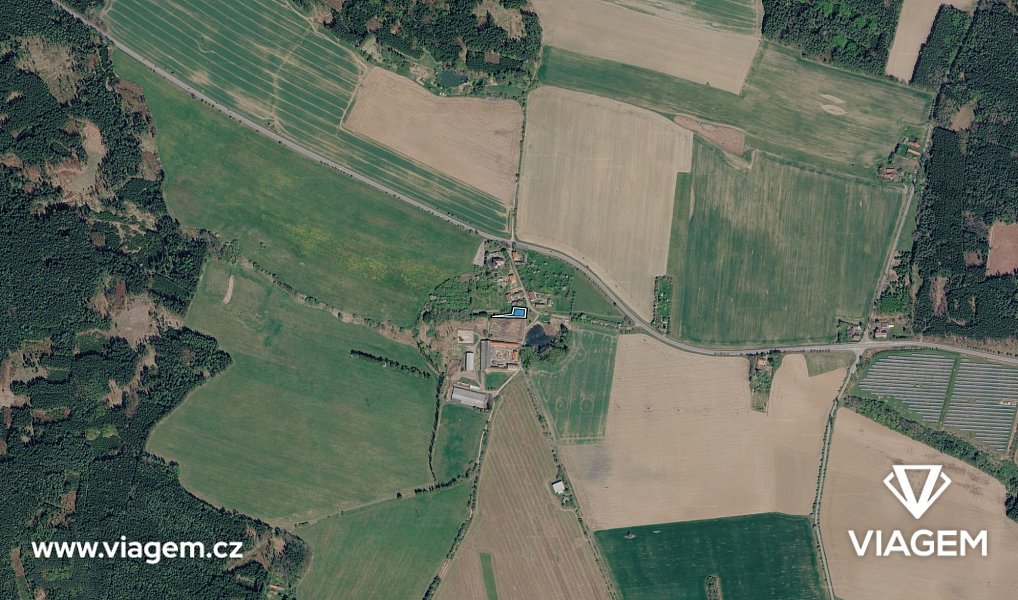 Prodej zahrady 920 m², Opařany – náhled fotky 3