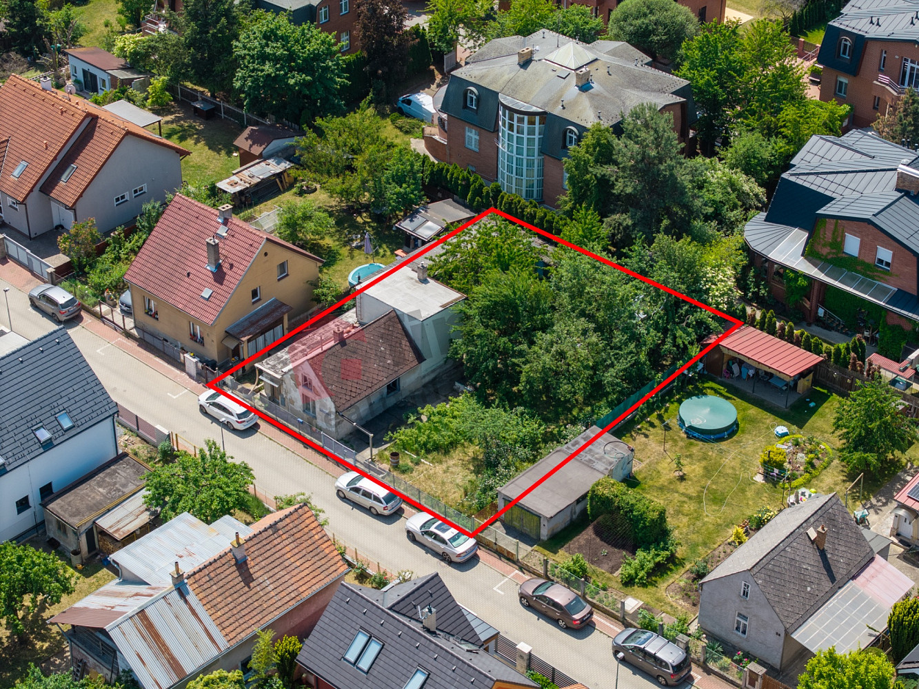 Prodej stavebního pozemku 556 m², Praha