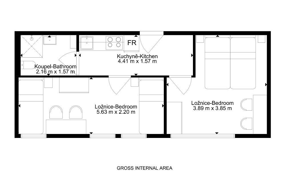 Pronájem bytu 2+1 35 m², Brno – náhled fotky 13