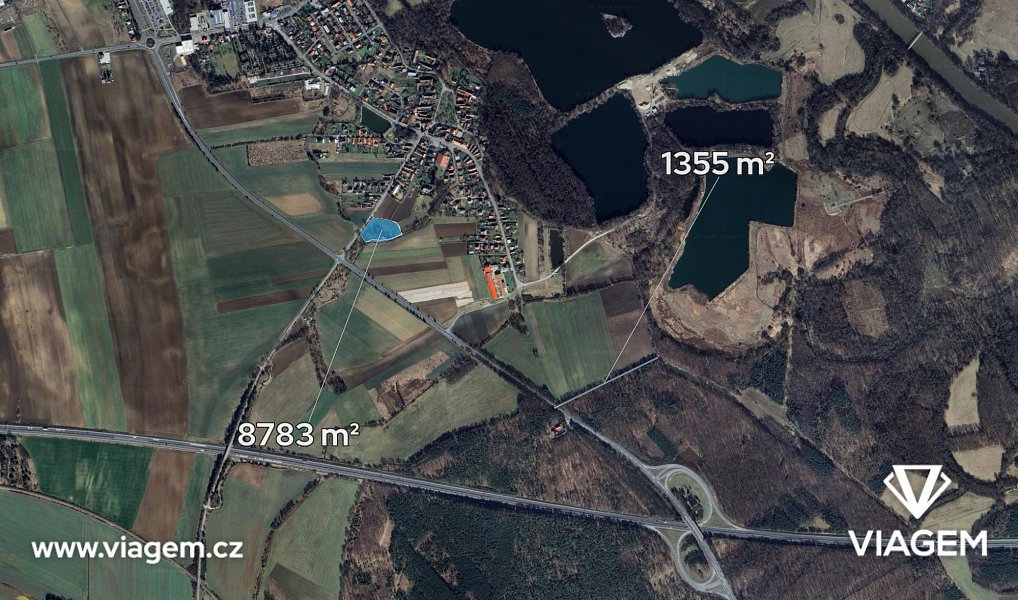 Prodej pole 548 m², Poděbrady – náhled fotky 2