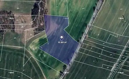 Prodej pole 15 301 m², Chyňava, okres Beroun