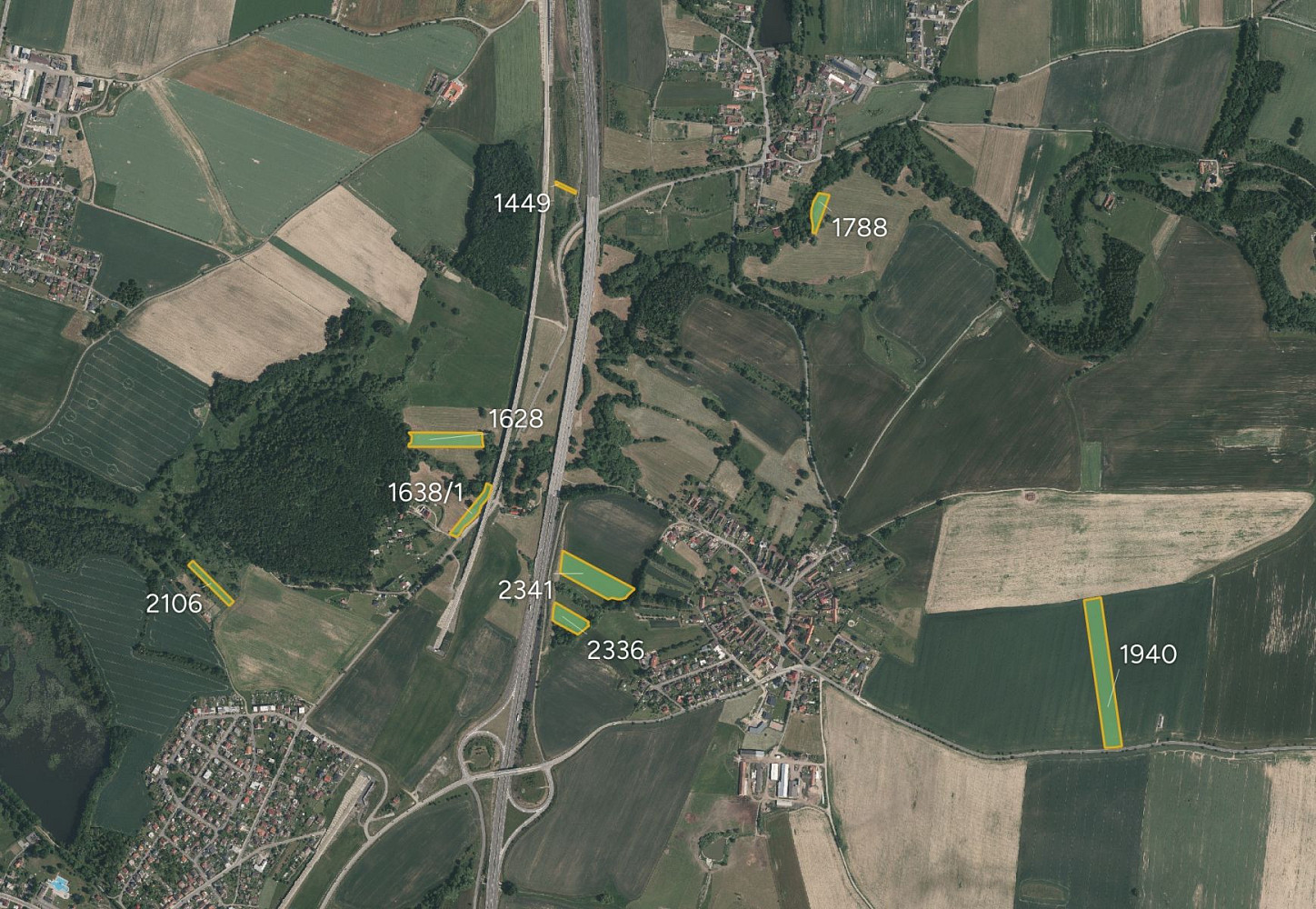 Prodej pole 43 682 m²