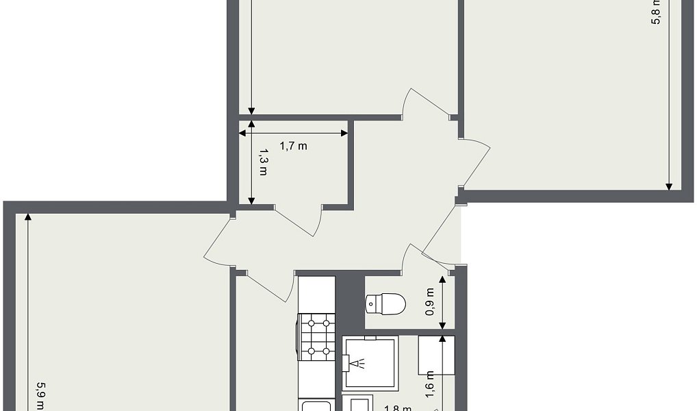 Prodej bytu 3+1 80 m², Liberec – náhled fotky 16