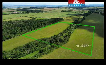 Prodej komerčního pozemku 65 330 m², Nepomyšl, okres Louny