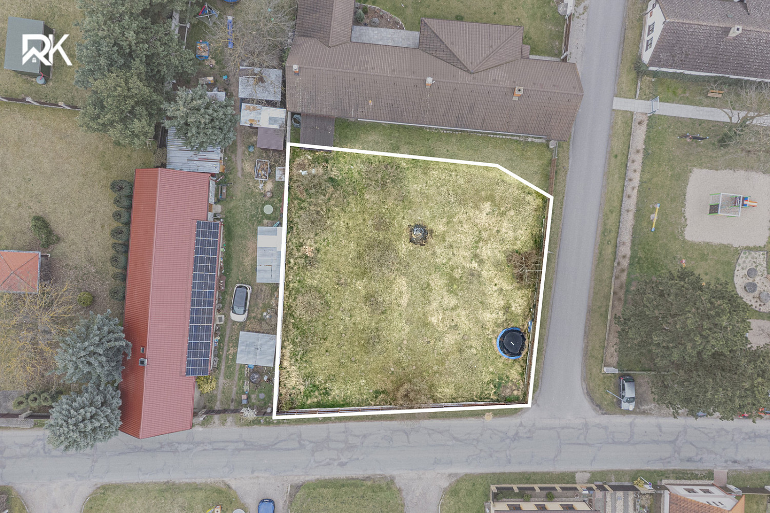 Prodej stavebního pozemku 778 m² – pohled 5