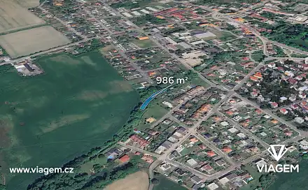Prodej pole 575 m², Lázně Bohdaneč, okres Pardubice
