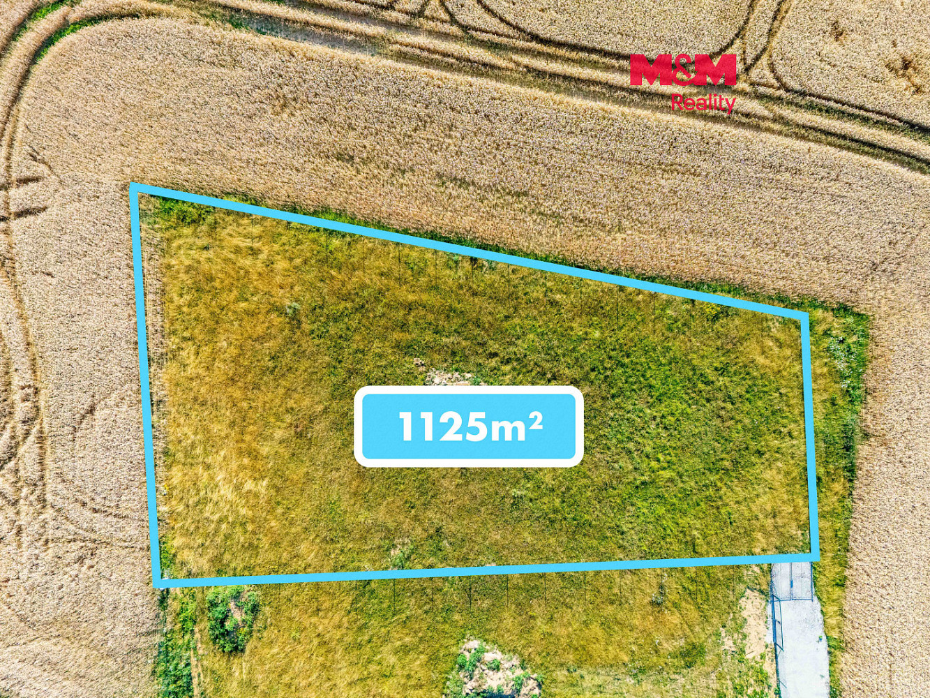 Prodej stavebního pozemku 1 125 m²