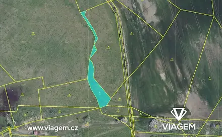 Prodej pole 1 404 m², Čisovice, okres Praha-západ