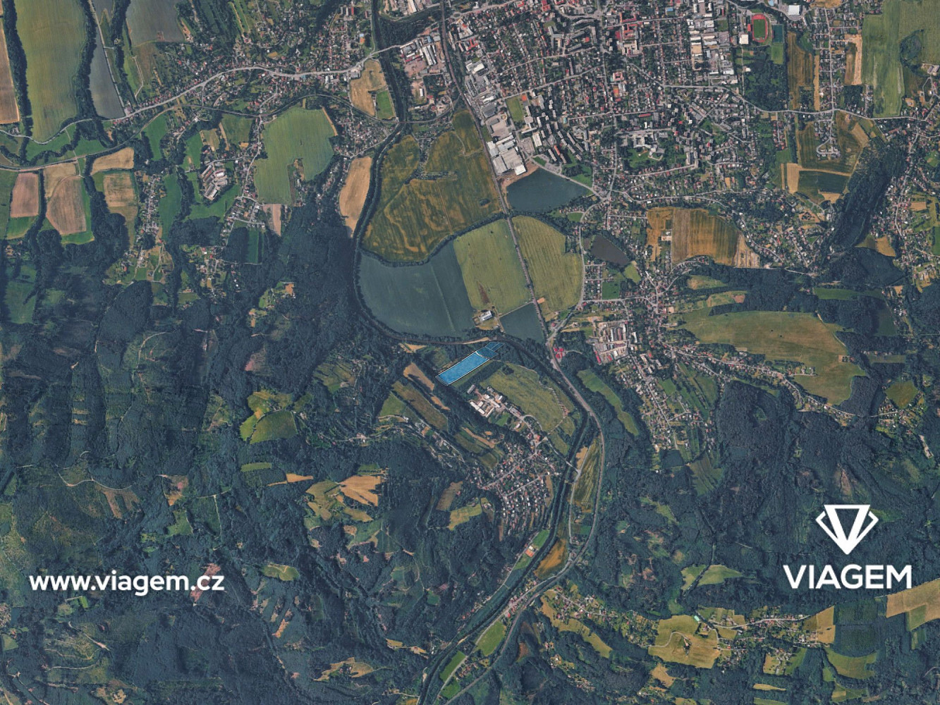 Zahrada 34 070 m², Podíl 18 % o výměře 5 310 m² – pohled 5