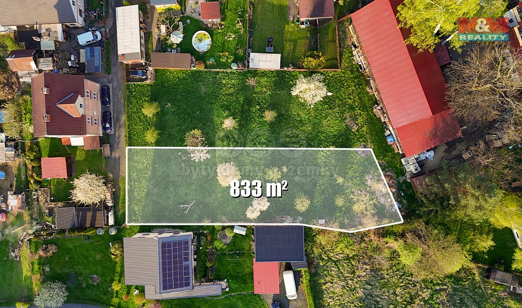 Prodej stavebního pozemku 833 m², Česká Kamenice – náhled fotky 2