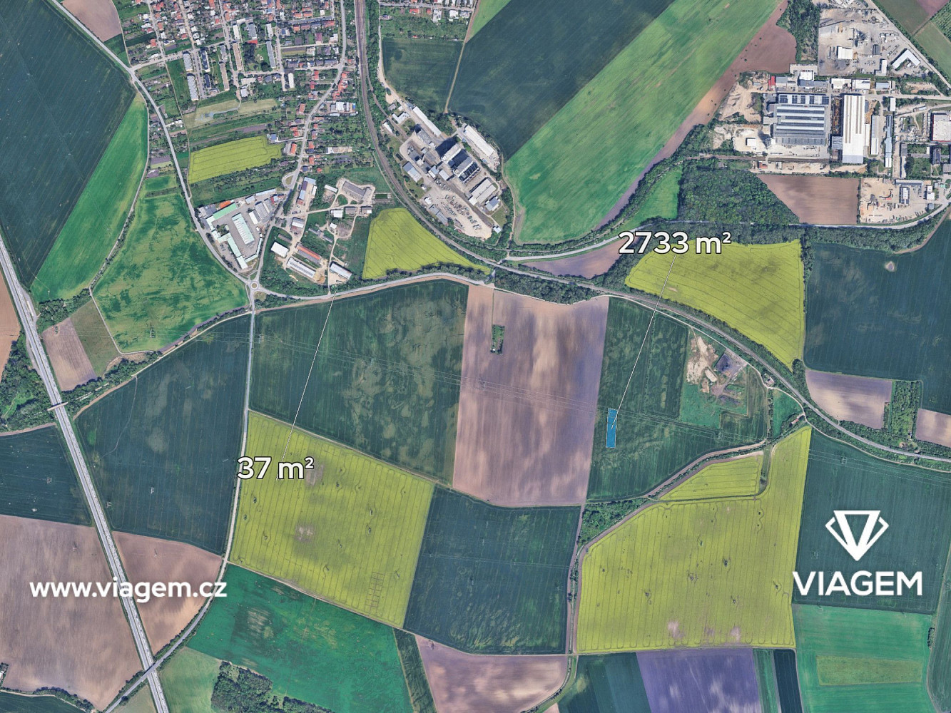 Prodej pole 1 385 m² – fotografie 2