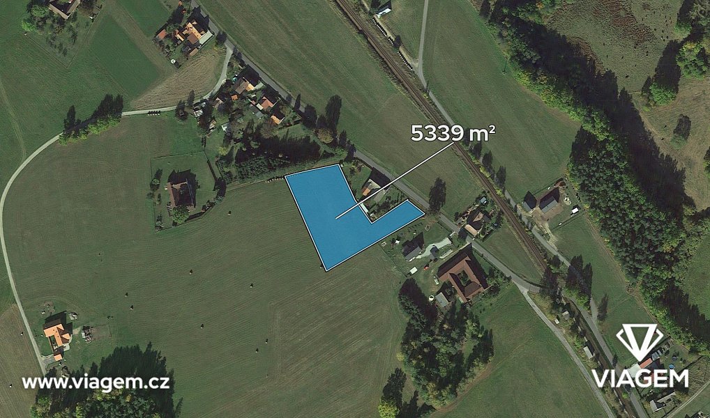 Prodej pole 296 m², Dvory nad Lužnicí – náhled fotky 2