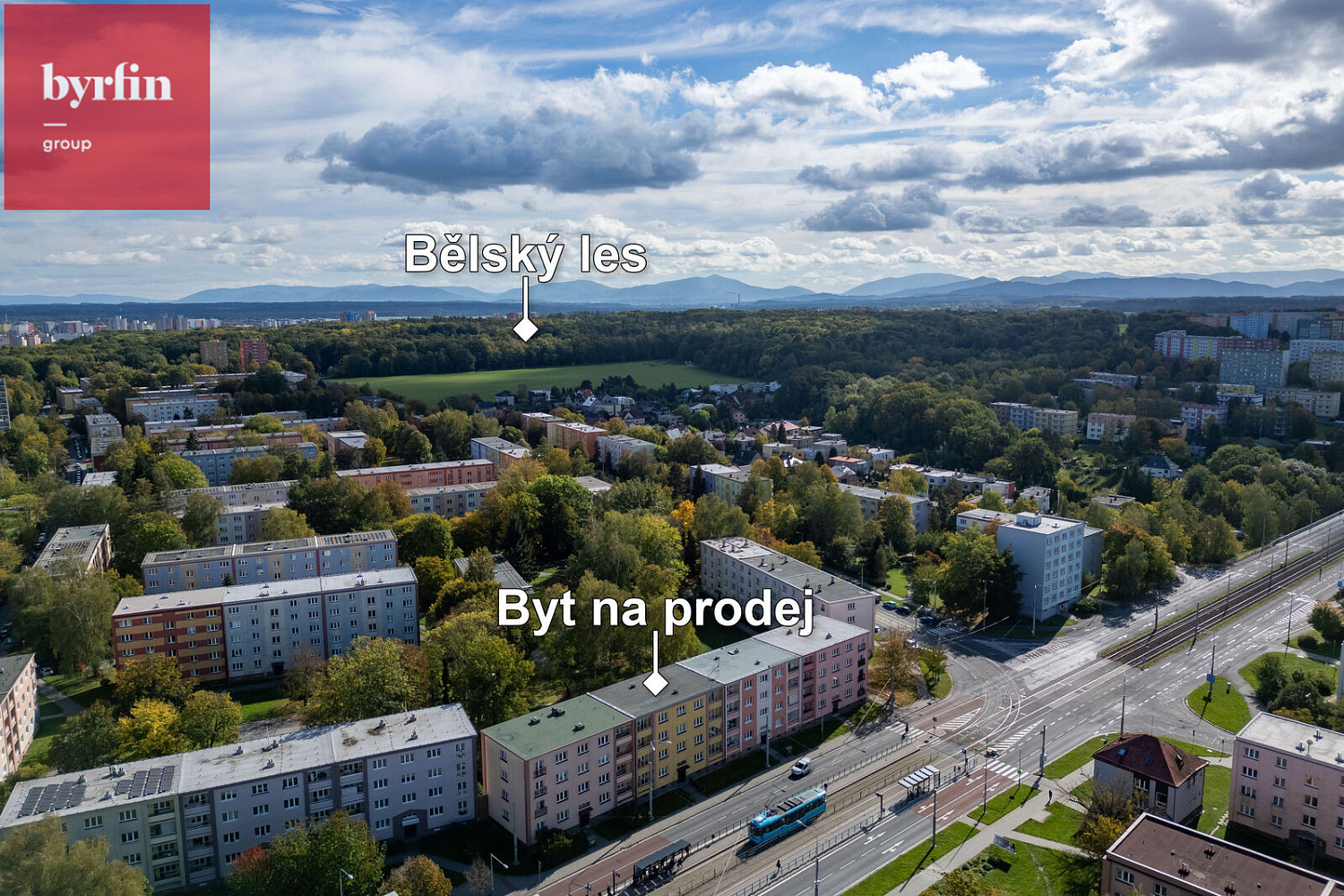 Prodej bytu 2+1 53 m²