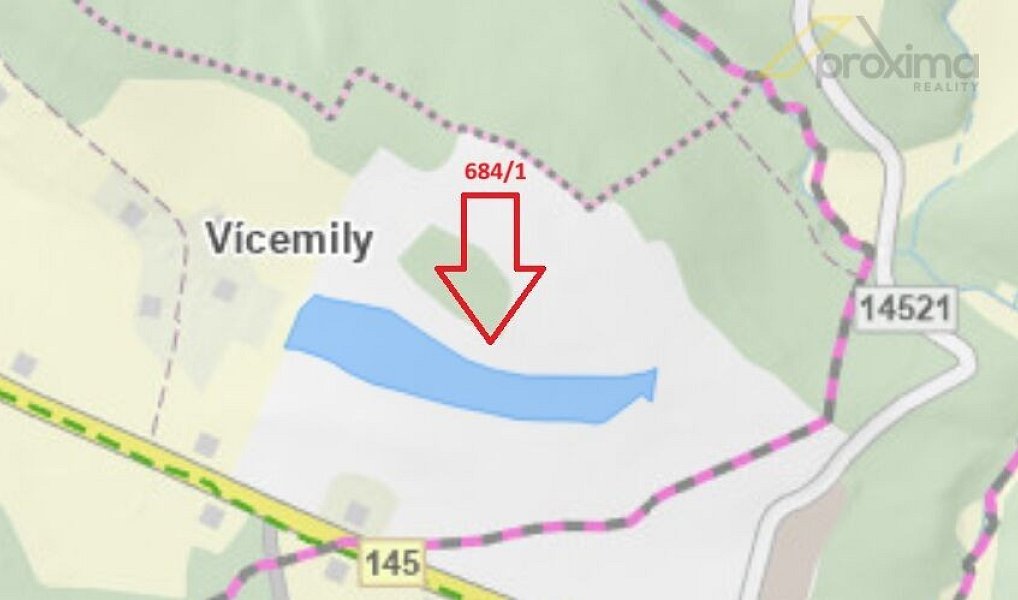 Prodej pole 48 559 m², Svatá Maří – náhled fotky 2