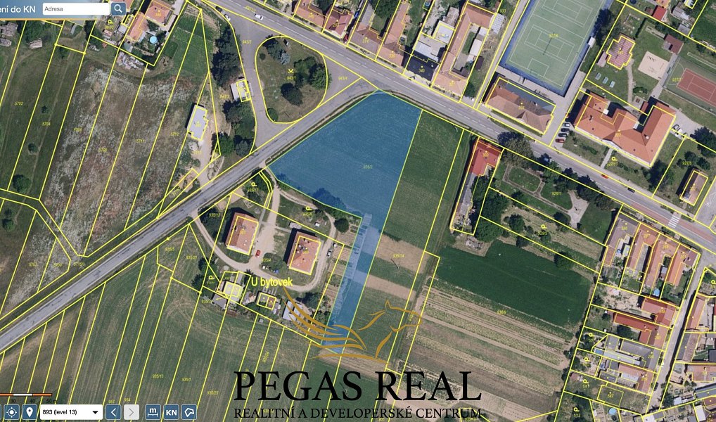 Prodej stavebního pozemku 3 925 m², Vémyslice – náhled fotky 5