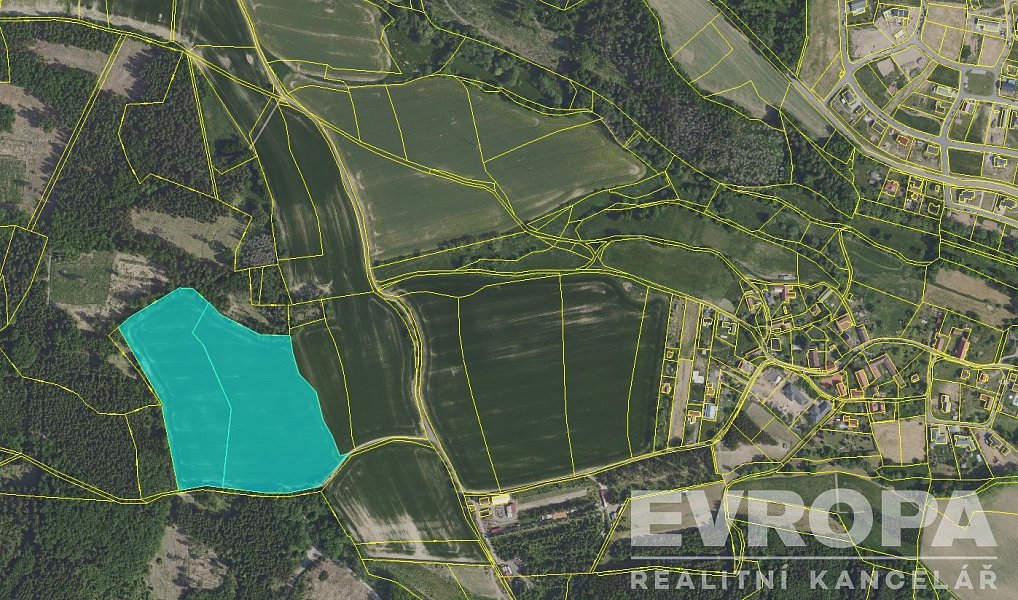 Prodej pole 53 749 m², Kunice – náhled fotky 4