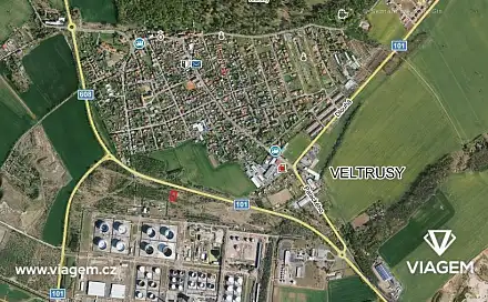 Prodej lesa 316 m², Veltrusy, okres Mělník