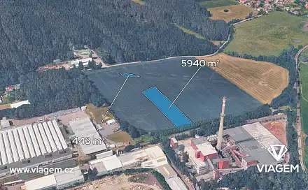 Prodej komerčního pozemku 6 383 m², Český Krumlov