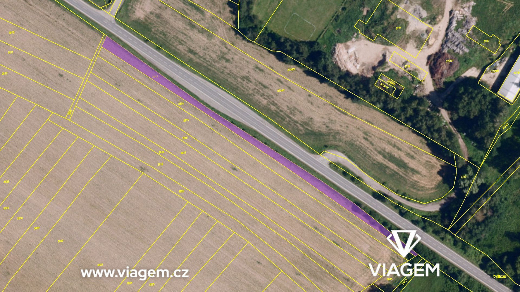 Prodej pole 1 681 m² – fotografie 4