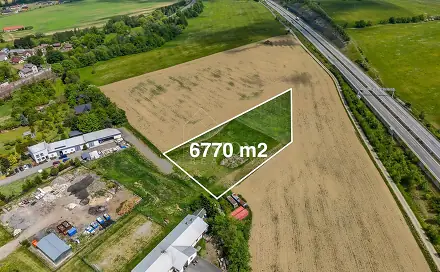 Prodej komerčního pozemku 6 770 m², Sudoměřice u Tábora, okres Tábor
