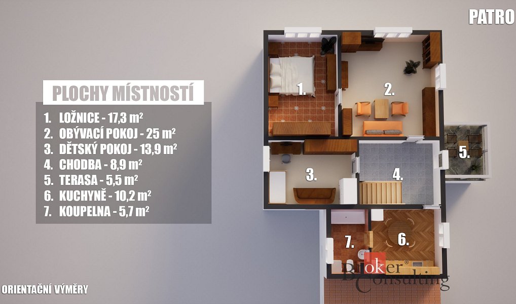 Prodej domu 184 m² s pozemkem 1 352 m², Kunratice u Cvikova – náhled fotky 46