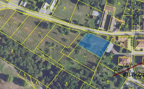 Prodej stavebního pozemku 1 001 m², Záryby, okres Praha-východ