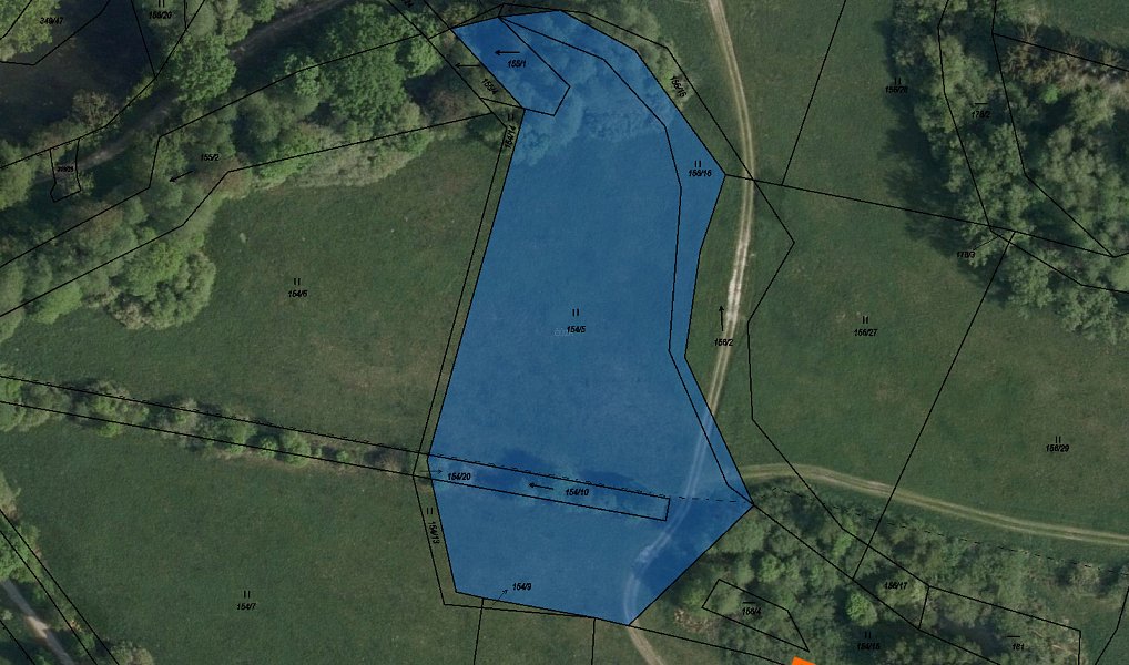 Prodej pole 1 088 m², Hradec Králové – fotka 1 z 3