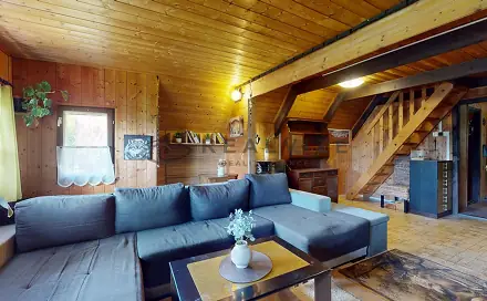 Prodej chaty/chalupy 70 m² s pozemkem 460 m², Křivonoska, Hluboká nad Vltavou, okres České Budějovice