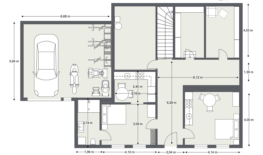 Prodej nájemního domu, činžáku 500 m², Únětice – náhled fotky 4