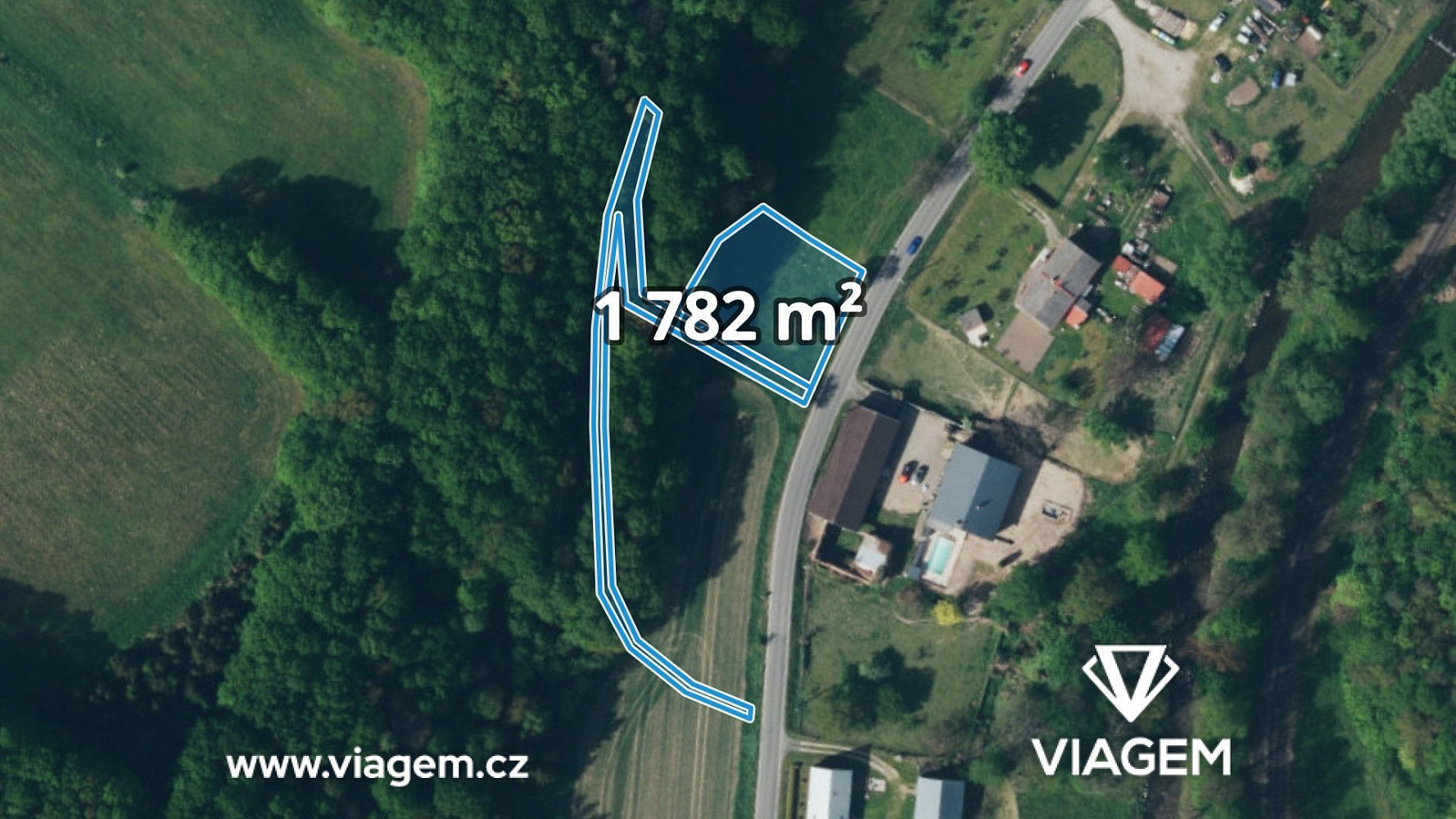 Prodej zahrady 222 m²