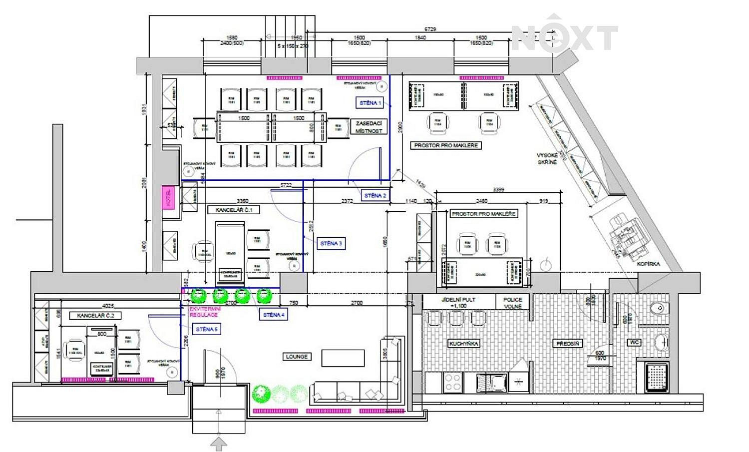 Pronájem kanceláře 115 m² — photo 5