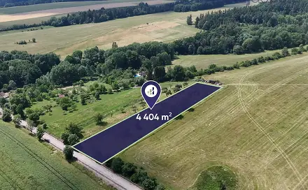 Prodej stavebního pozemku 4 404 m², Konice, okres Prostějov