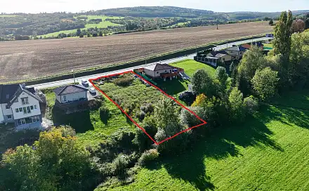 Prodej stavebního pozemku 1 121 m², Vyškov - Lhota