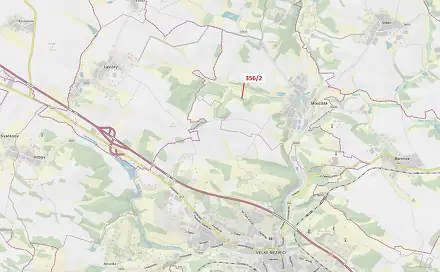 Dražba lesa 1 164 m², Velké Meziříčí