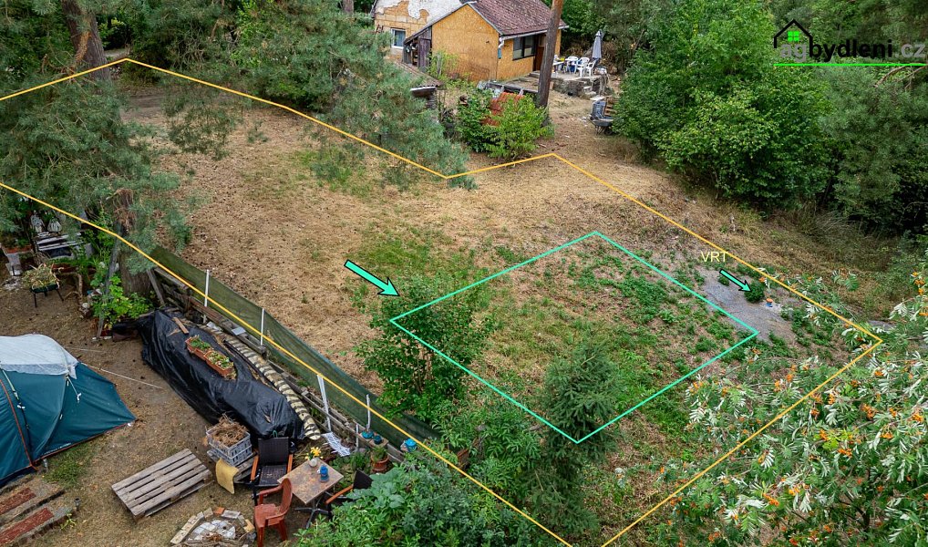 Prodej stavebního pozemku 48 m², Hradec – náhled fotky 3